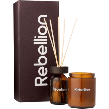 Подарунковий набір Rebellion Казковий ліс, в якому спить Бог: Аромадифузор + Ароматична свічка - Pampik