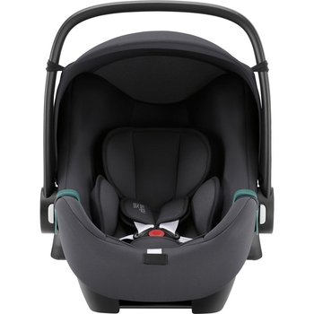Автокресло Britax Romer Baby-Safe 3 i-Size Midnight Grey, с платформой Flex Base, серое (2000035083) - Pampik - 7