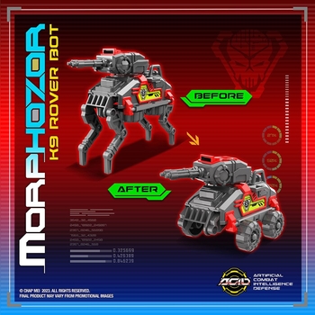 Игровой набор A.C.I.D. Morphozor K9 Rover Bot (535002) - Pampik - 6