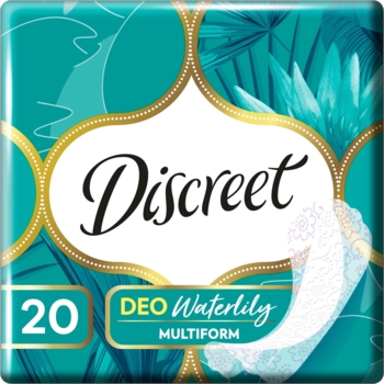 Щоденні прокладки Discreet Deo Waterlily Multiform, 20 шт. - Pampik