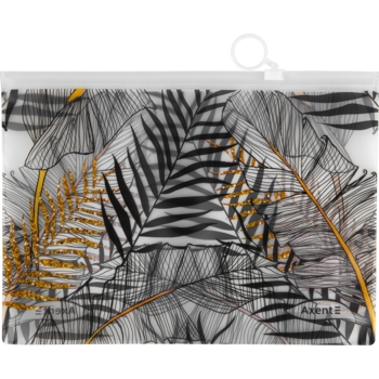 Папка на молнии Axent Jungle Soft Touch А5 (1445-01-A) - Pampik