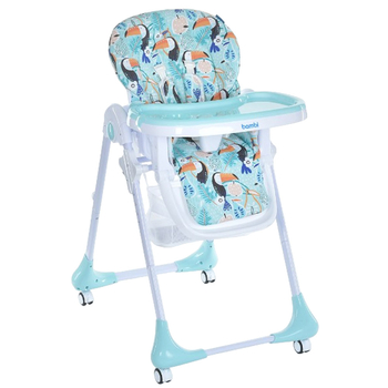 Стульчик для кормления Bambi M 3233 Toucan Mint (25988) - Pampik