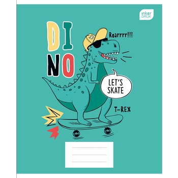 Набір учнівських зошитів Interdruk Premium Mix, клітинка, А5+, 12 аркушів, 4 шт. (339386-4) - Pampik