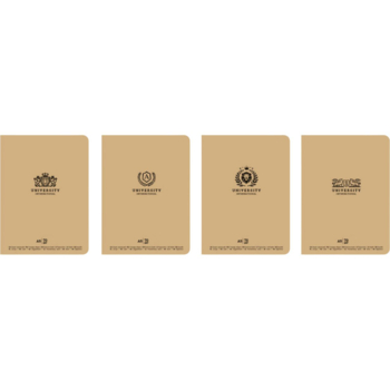 Зошит загальний Student International University U, А5, в лінію, 80 аркушів (A5-080-5210L) - Pampik - 2