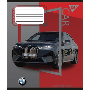 Зошит загальний Yes Colour Car, A5, в лінію, 48 листів - Pampik