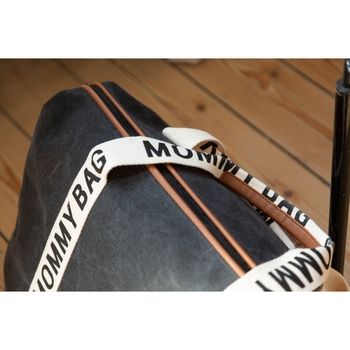 Сумка Childhome Mommy bag Signature - Canvas Black, черный (CWMBBSCBL) - Pampik - 13