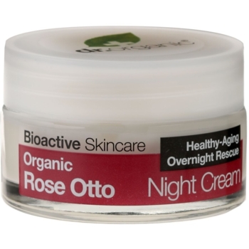 Крем для лица ночной Роза Dr. Organic Rose Night Cream 50 мл - Pampik