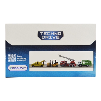 Автомодель TechnoDrive City service Навантажувач жовтий (510224.270) - Pampik - 12