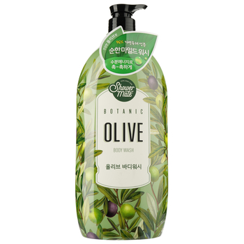 Гель для душу Shower Mate Botanic Terrace Olive Bodywash Ботанічна терраса Олива, 1,2 л - Pampik