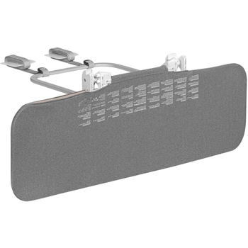 Захисний бар'єр для ліжка Lionelo Lora Grey Stone, сірий - Pampik - 3