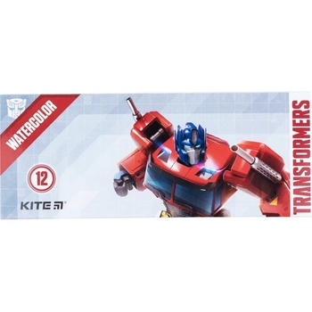 Фарби акварельні Kite Transformers 12 кольорів (TF22-041) - Pampik