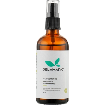 Гидрофильное масло для умывания DeLaMark Конопляное масло 100 мл - Pampik