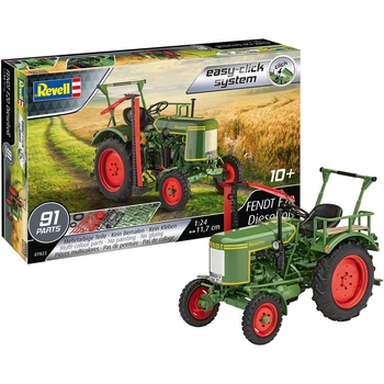 Сборная модель Revell Трактор Fendt F20 Dieselroß, уровень 2, масштаб 1:24, 91 деталь (RVL-07822) - Pampik - 9