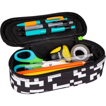 Пенал на блискавці CoolPack Campus Game Over, з органайзером для ручок, 23х9х5 см (F062679) - Pampik - 2