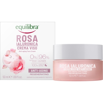Крем для лица Equilibra Rosa Anti-Aging Crema Viso омолаживающий 50 мл - Pampik