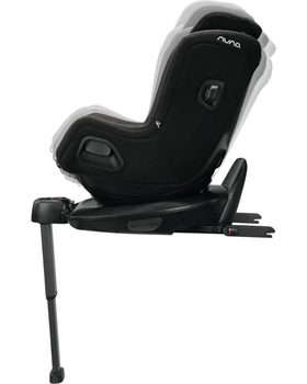 Автокрісло Nuna TODL Next I-size Caviar, група 0+/1 (0-19 кг, до 105 см), чорне (CS14900CVRGL) - Pampik - 4