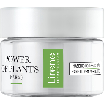Масло для зняття макіяжу Lirene Power of Plants Make-up Remover Butter Mango 45 мл - Pampik