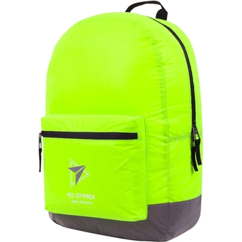 Рюкзак молодіжний Yes R-03 Ray Reflective, серый с желтым (558583) - Pampik - 2
