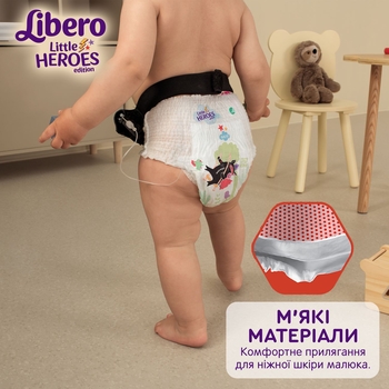 Підгузки-трусики Libero Up&Go Little Heroes 8 (19-30 кг), 26 шт. - Pampik - 7