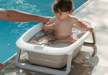 Ванночка Beaba Easy Pop складна, сіра (920404) - Pampik - 7