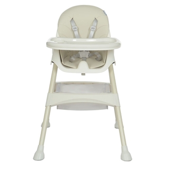 Стільчик для годування Bambi M 4136-2 Ice Gray, сірий (23660) - Pampik - 2