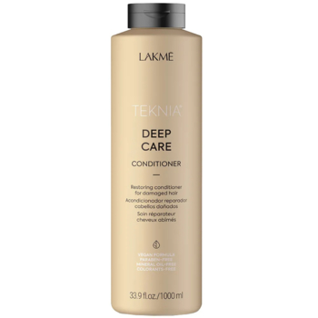 Кондиціонер для сухого та пошкодженого волосся Lakme Teknia Deep Care Conditioner 1 л - Pampik