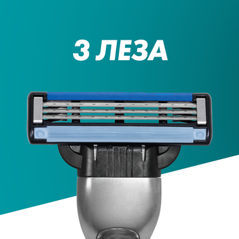 Змінні картриджі для гоління Gillette Mach3 8 шт. - Pampik - 3