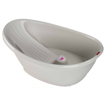 Ванночка анатомическая OK Baby Bella, серая (39232300) - Pampik