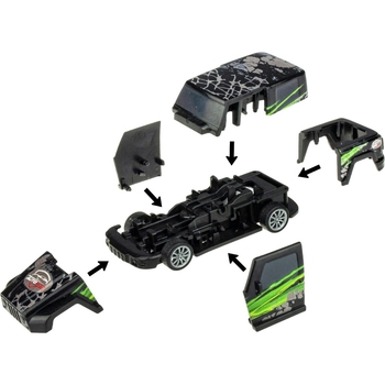 Инерционная машинка Crash'ems Крашмобиль 2 в 1 Auto Mod (1300) - Pampik - 2