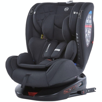 Автокресло El Camino ME 1114 Everest 360° темно-серое (26043) - Pampik