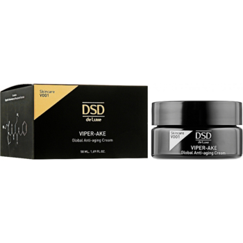 Антивіковий крем для обличчя DSD De Luxe V001 Viper-Ake Global Anti-aging Cream, 50 мл - Pampik