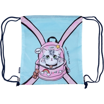 Сумка для взуття 1 Вересня SB-10 My Little Pet блакитна (533480) - Pampik