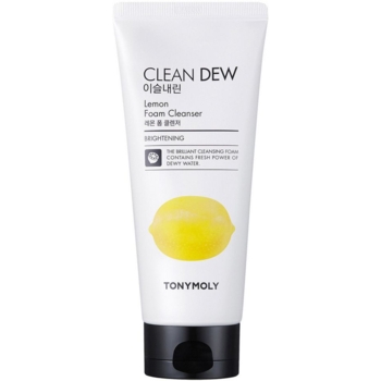 Пенка для умывания Tony Moly Clean Dew Lemon Foam Cleanser с лимоном 180 мл - Pampik