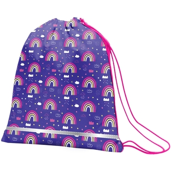 Сумка для взуття Smart SB-01 Follow the Rainbow фіолетова (557000) - Pampik