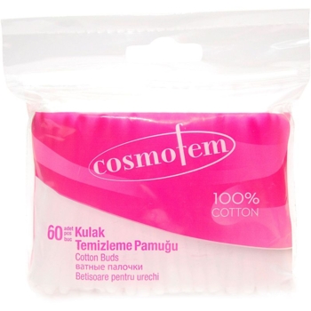 Ватні палички Cosmofem Дитячі, 60 шт. - Pampik
