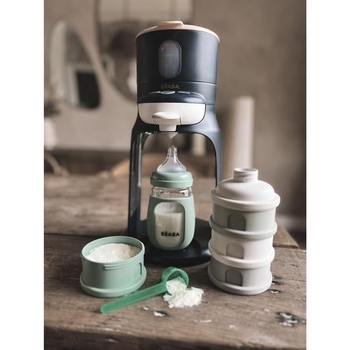 Контейнер для хранения сухих смесей Beaba, 4 отсека, оливковый (911711) - Pampik - 16