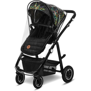 Коляска 3 в 1 Lionelo Amber Dreamin, чорна - Pampik - 8