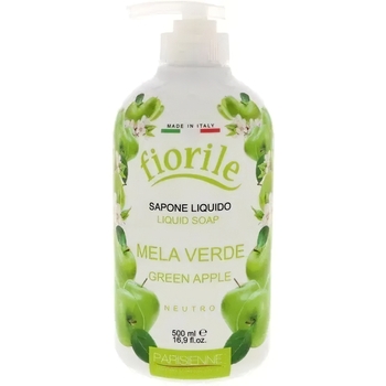 Рідке мило Fiorile Green Apple зелене яблуко 500 мл - Pampik