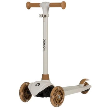 Дитячий самокат Lionelo Jessy Grey/Brown, коричневий (LOE-JESSY GREY BROWN) - Pampik