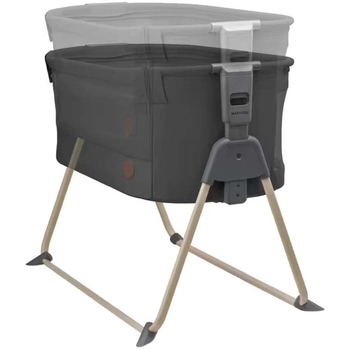 Приставне ліжечко Maxi-Cosi Tori Beyond Graphite Eco, темно-сіре (2029043110) - Pampik - 5