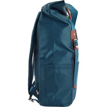 Рюкзак міський Yes Roll-top T-58 Emerald, синий (557257) - Pampik - 4