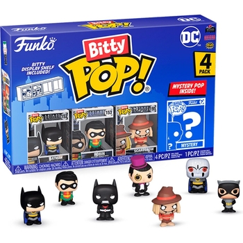 Набор игровых фигурок Funko Bitty POP! DC, 4 фигурки, в ассортименте (76339) - Pampik