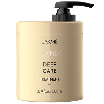 Відновлююча маска для пошкодженого волосся Lakme Teknia Deep Care Theatment 1 л - Pampik