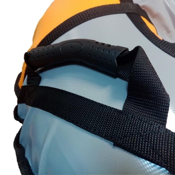 Тюбинг Traverse Стандарт, d 100 см, серый с оранжевым - Pampik - 3