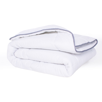 Ковдра вовняна MirSon Gold Silk №055 зимова 110x140 см біла - Pampik - 9