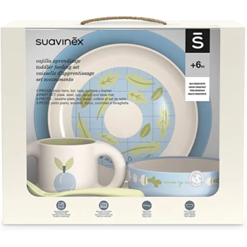 Набор для кормления Suavinex, голубой (300830/1) - Pampik - 2