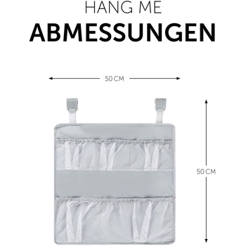 Органайзер Hauck Hang Me Grey, світло-сірий (61863-9) - Pampik - 2