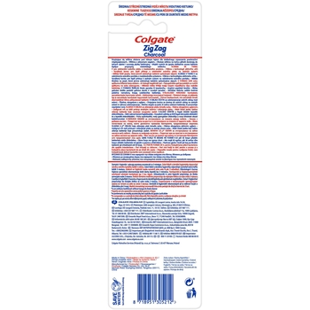 Зубна щітка Colgate Zig Zag Charcoal, 3 шт. - Pampik - 2