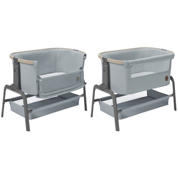 Приставне ліжечко Maxi-Cosi Iora Beyond Grey Eco, сіре (2106052110) - Pampik - 5