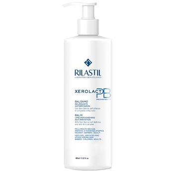 Бальзам для лица и тела Rilastil Xerolact РО восстанавливающий липидный 400 мл - Pampik